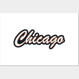 Football Fan of Chicago Posters and Art